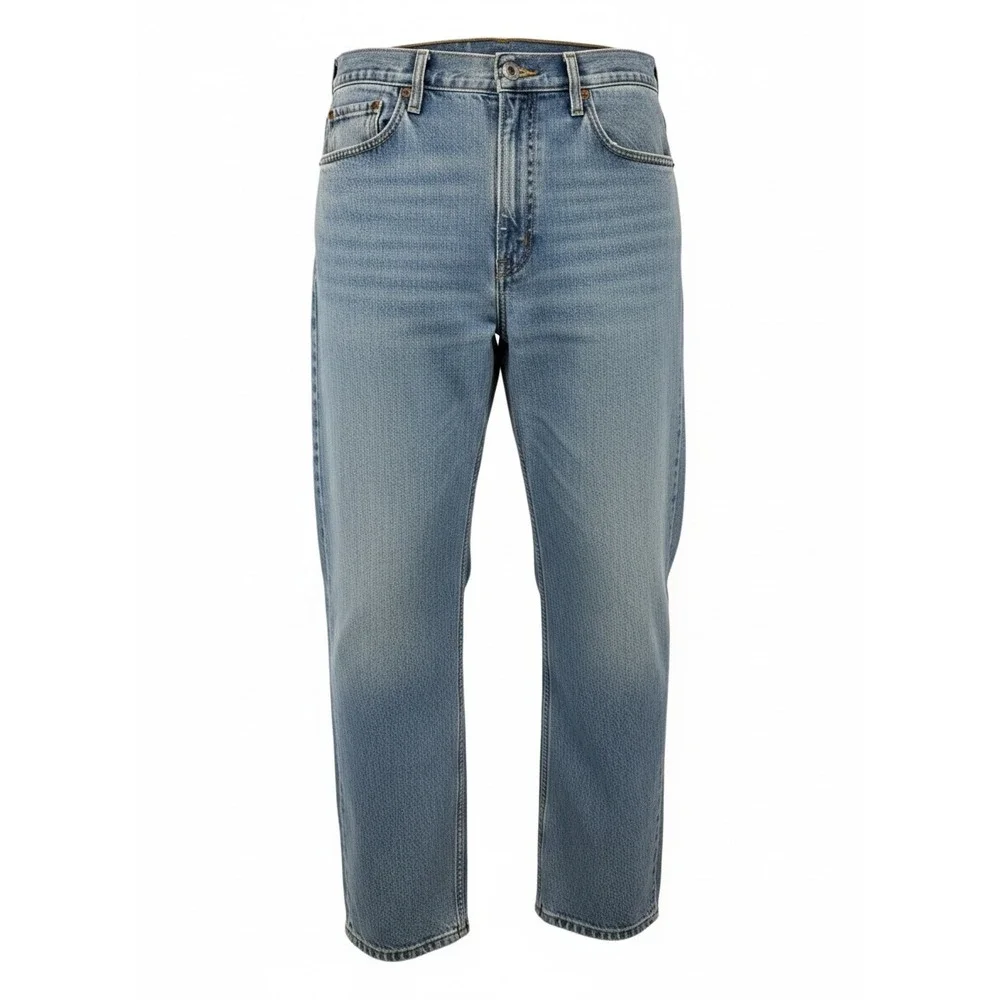Vintage Levis 550 Relaxed Fit Tapered Leg Blue Denim Jeans Sz 38x30 (EE31) y2k